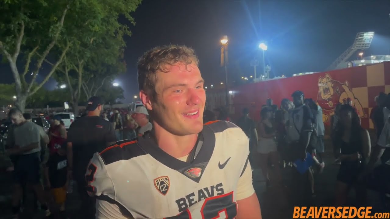 Oregon State Football Talks Fresno State Win