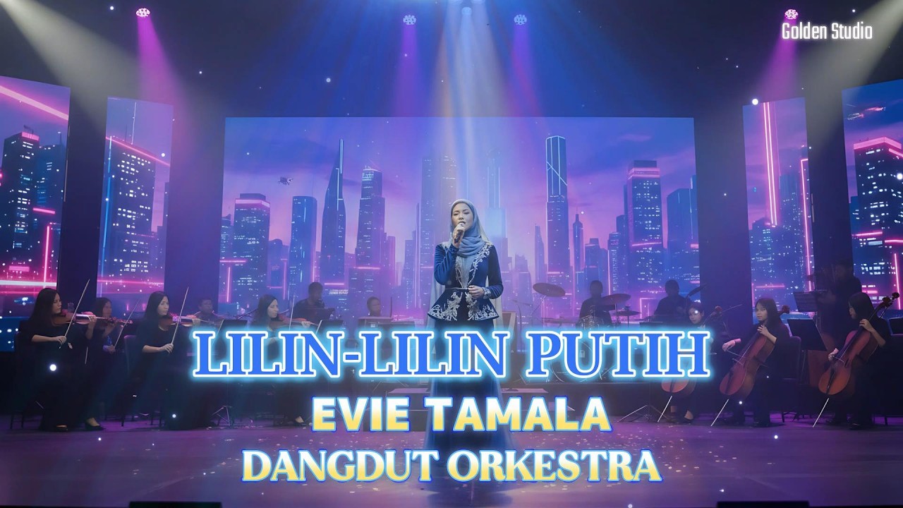 LILIN LILIN PUTIH - Dangdut Orkestra AI Version | Evie Tamala | Cover By Golden Studio