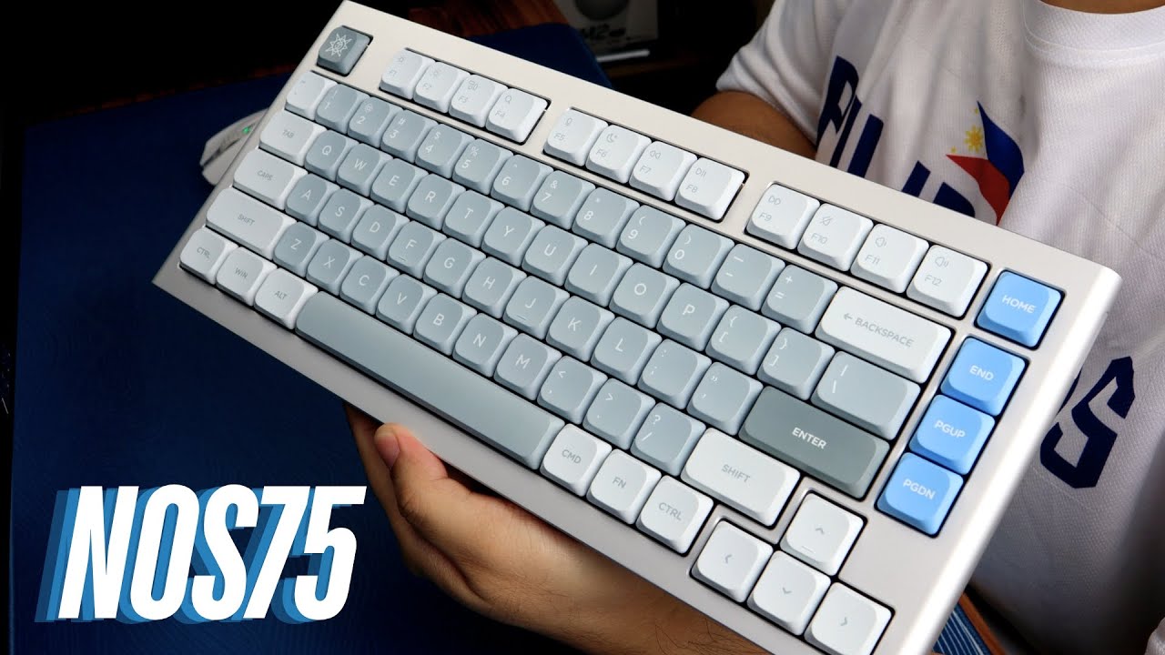 THE ULTIMATE LOW PROFILE KEYBOARD! NuPhy Nos75 Review (Filipino)