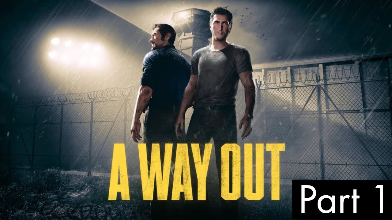 A WAY OUT Walkthrough Gameplay Part 1 - Intro (PS4)