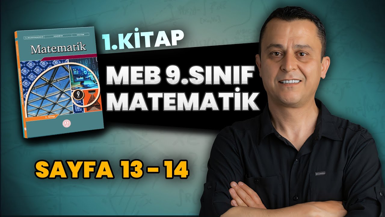 9. sınıf | meb matematik ders kitabı | sayfa 13-14