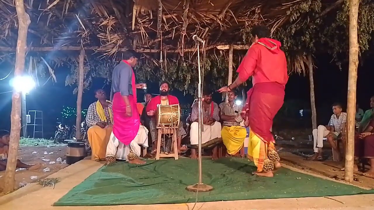 శ్రీశైలంశ్రీను బీరప్పకళా బృందం చే బీరప్ప పూజలకథ part2 @ beerapp pujala కథ 8340977030
