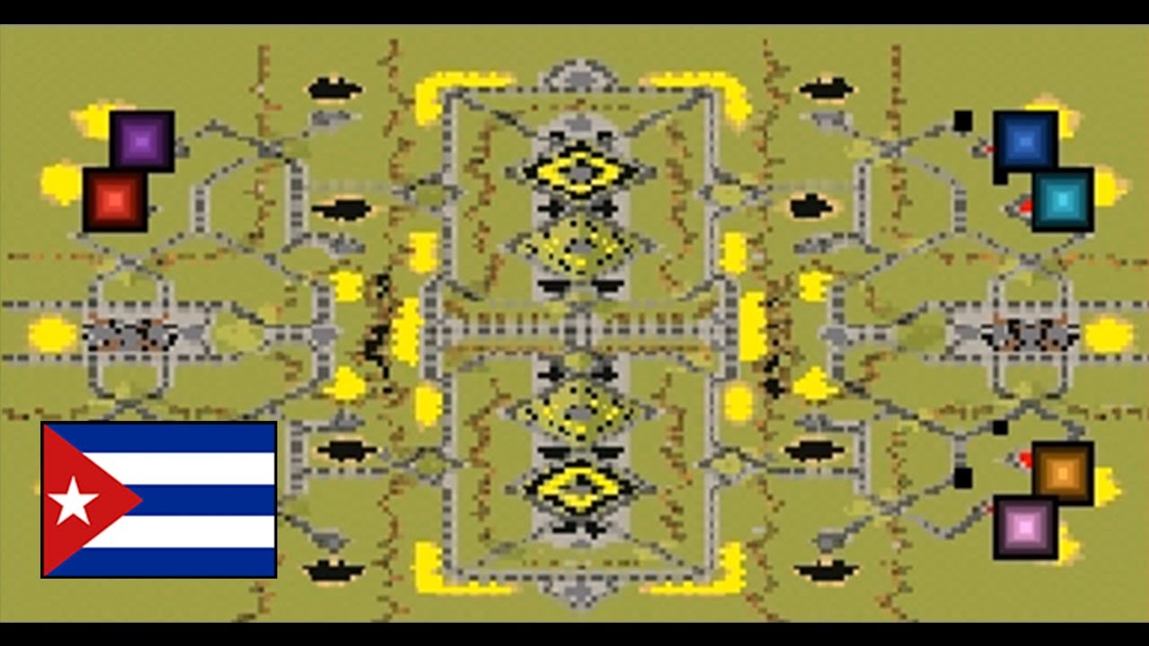 Red Alert 2 Yuri's Revenge | 🇨🇺 Cuba vs 7 Brutal AI
