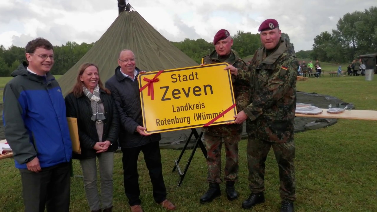 Patenschaft Stadt Zeven und der 7 FschJgRgt 31