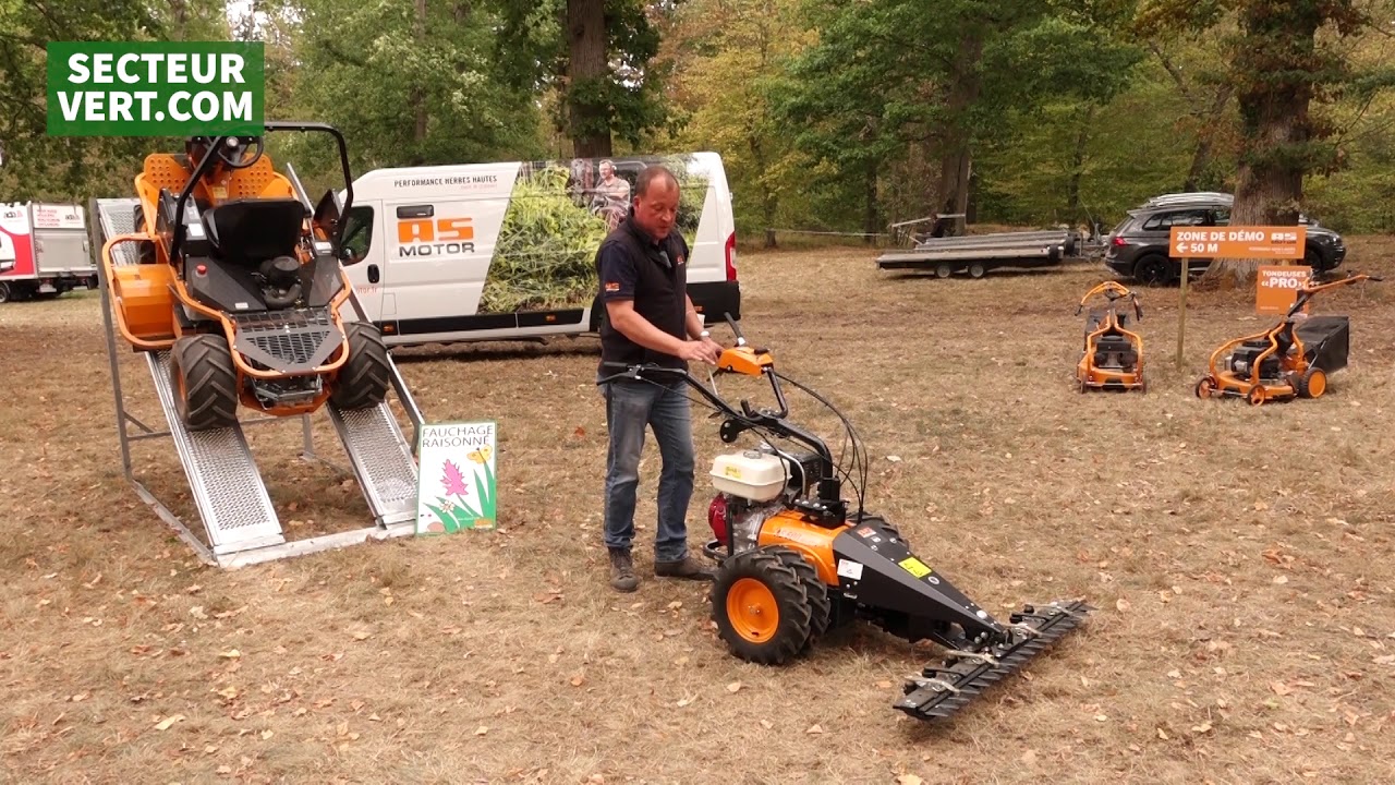 AS MOTOR : Roman MÜHLECK - AS 600 MultiPro, porte-outils avec barre de coupe à SALONVERT 2020