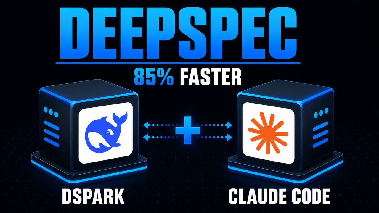 Dspark + Claude Code Is INSANE (85% Faster + Open Source)