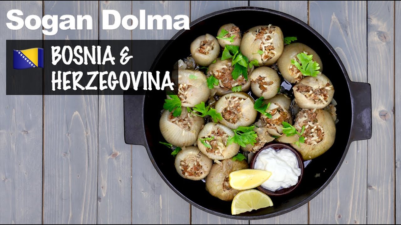 How to make Sogan Dolma | Bosnia & Herzegovina  | 1-min Recipe Video #shorts
