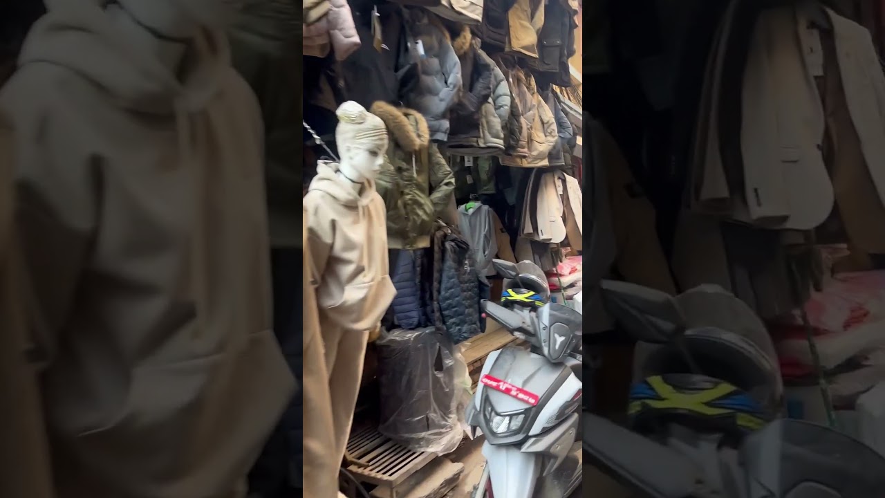 Thamel cloth market #thamel #nepal #clothes #market