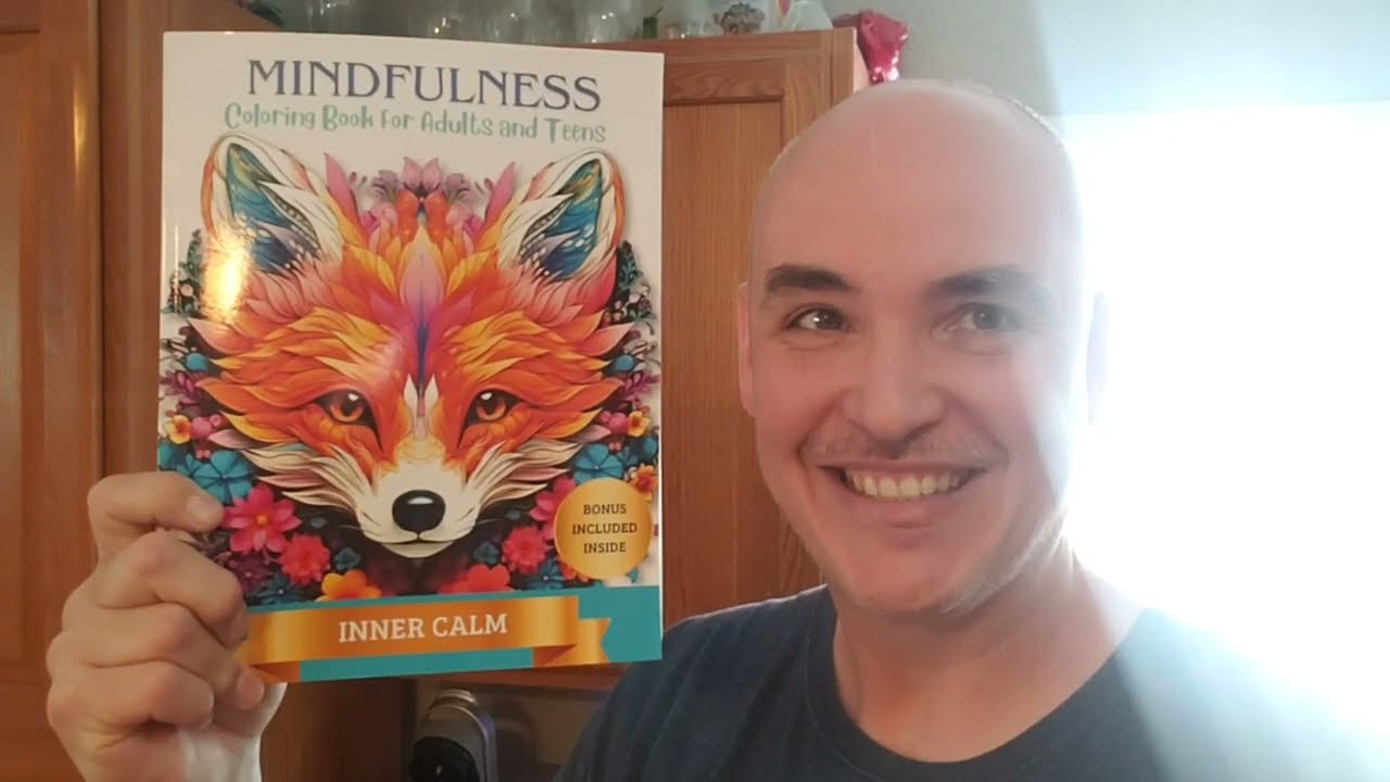 CRISP-BOLD LINES? Mindfulness Coloring Book for Adults and Teens Review Unboxing Flipthrough