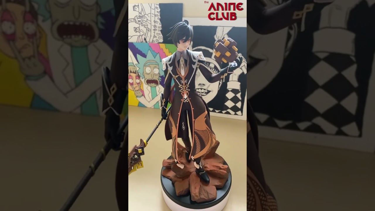 Unboxing de Zhongli de Genshin Impact | Short Manga | The Anime Club