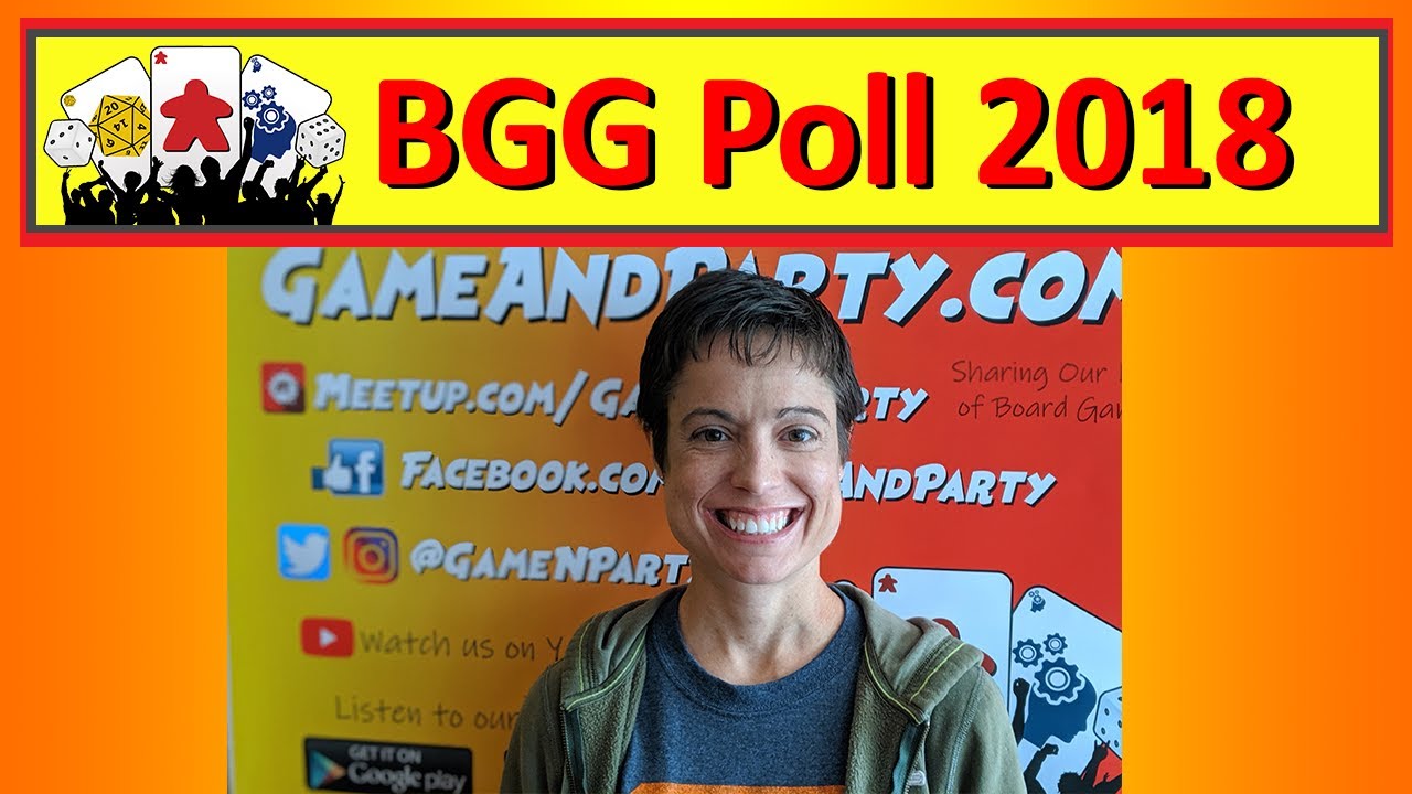 BGG User Poll 2018 - Cardboard Community Ep: 2