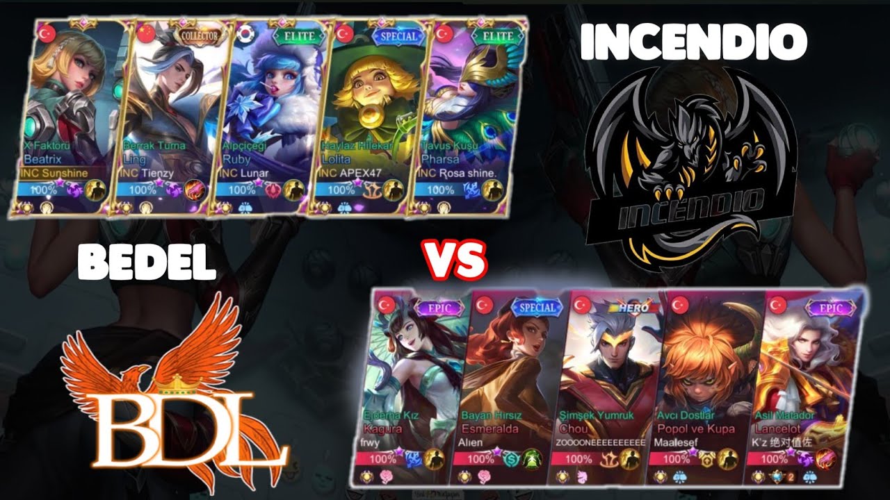 LUNNA CUP TURNUVASI -INCENDIO VS BEDEL - FİNAL MAÇLARI