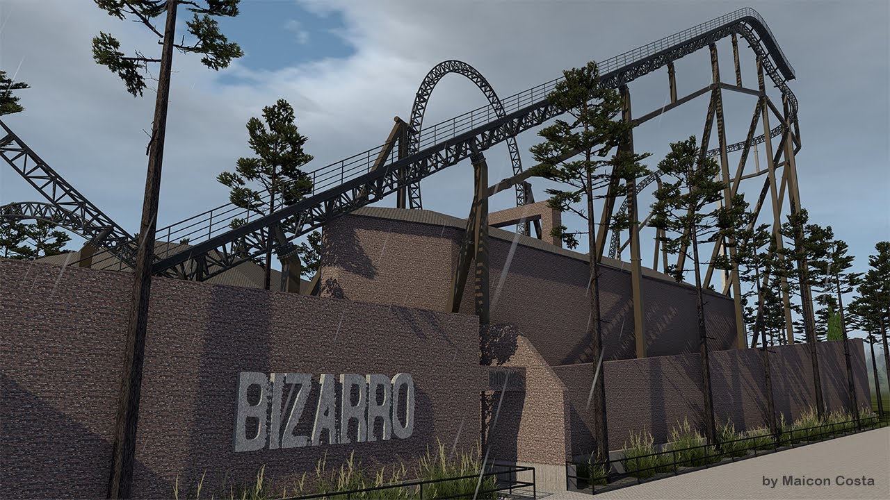 Bizarro - NoLimits 2 (Intamin 15i // Multi Inversion Coaster)