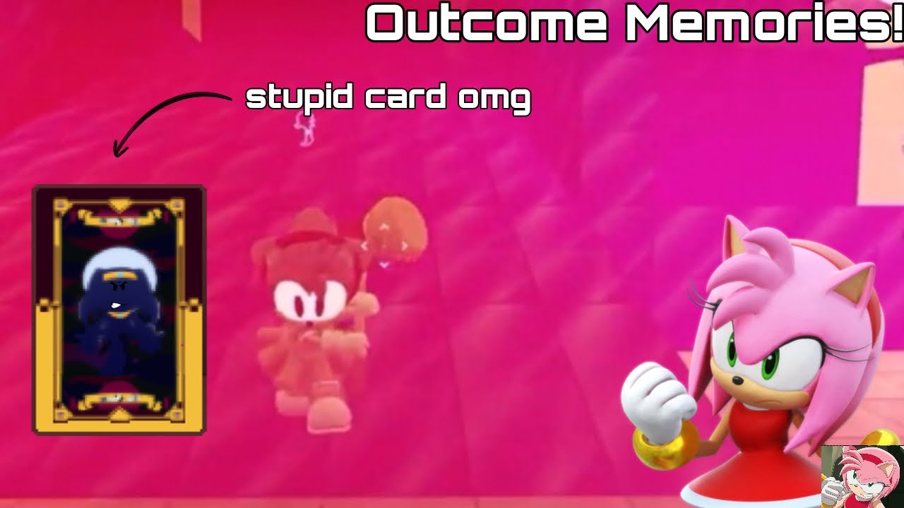 THAT STUPID CARD THAT I HATE | Sonic.EXE: Outcome Memories