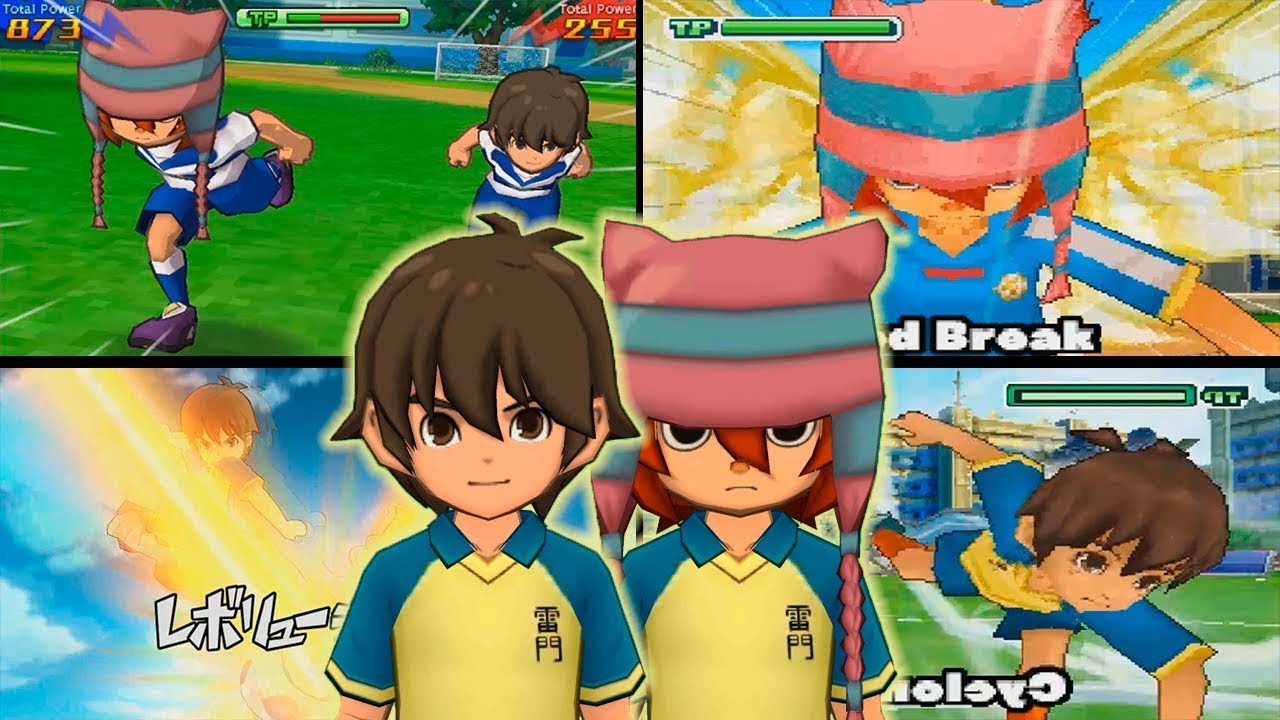 Handa Shinichi and Matsuno Kuusuke | All Hissatsu Techniques | Inazuma eleven Games