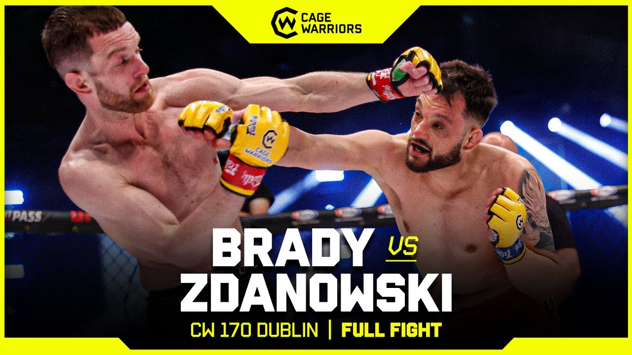 Bantamweight Banger! | Ciaran Brady vs. Tomasz Zdanowski | FULL FIGHT | CW 170 Dublin