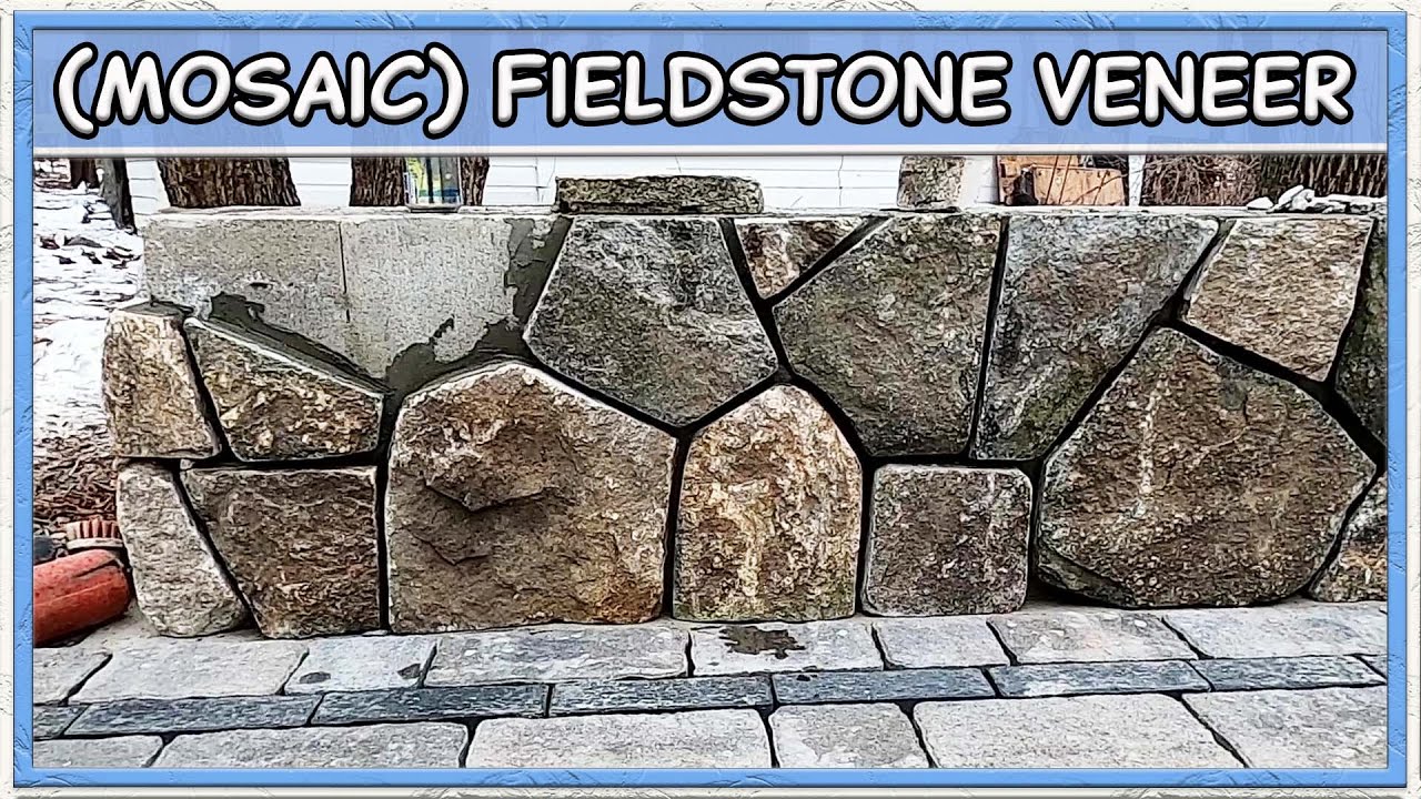 (DIY) Stone Veneer Sitting Wall | Part 2