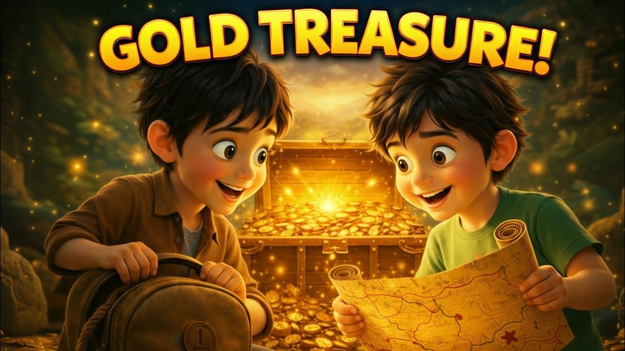 The brothers adventure of golden treasure.!!💥☺😍