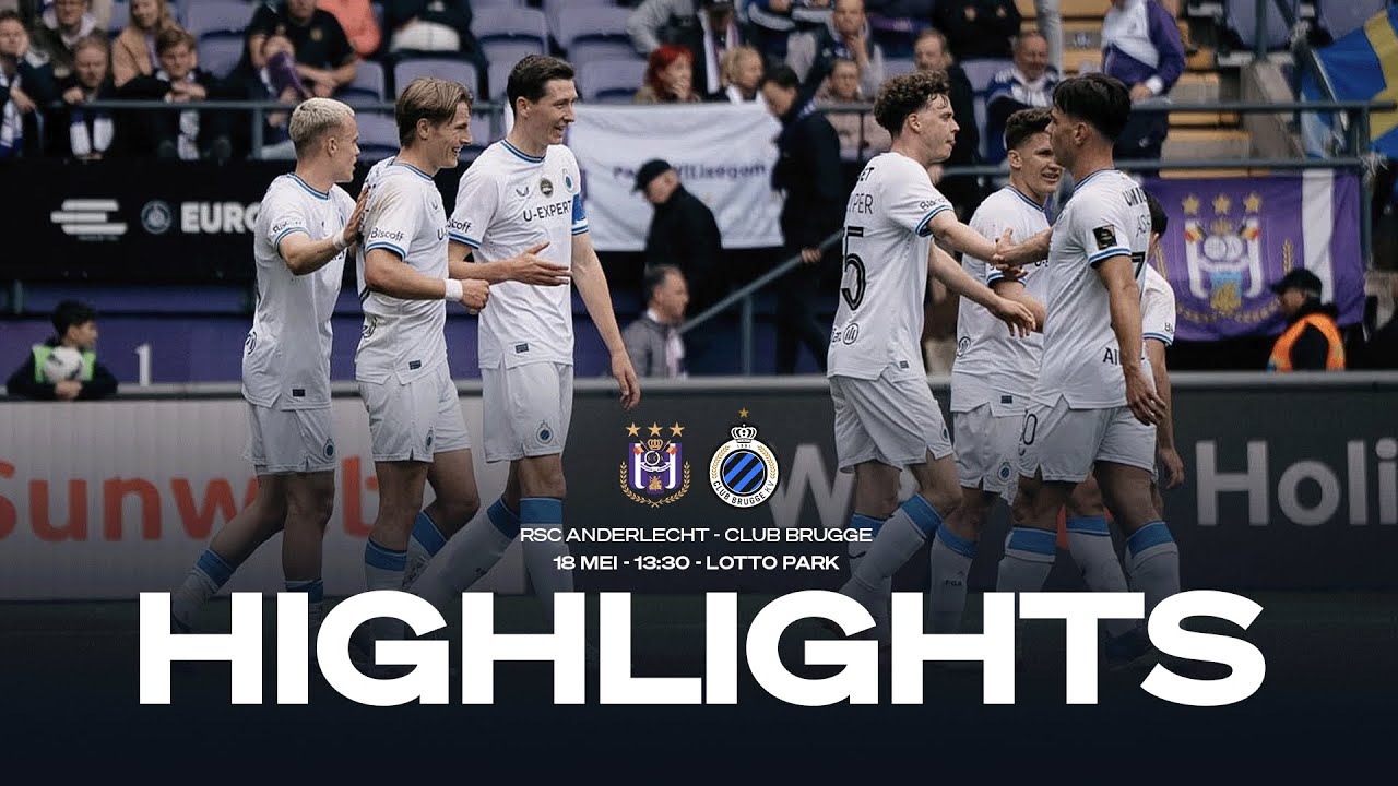 RSC ANDERLECHT - CLUB BRUGGE | HIGHLIGHTS | 2024-2025