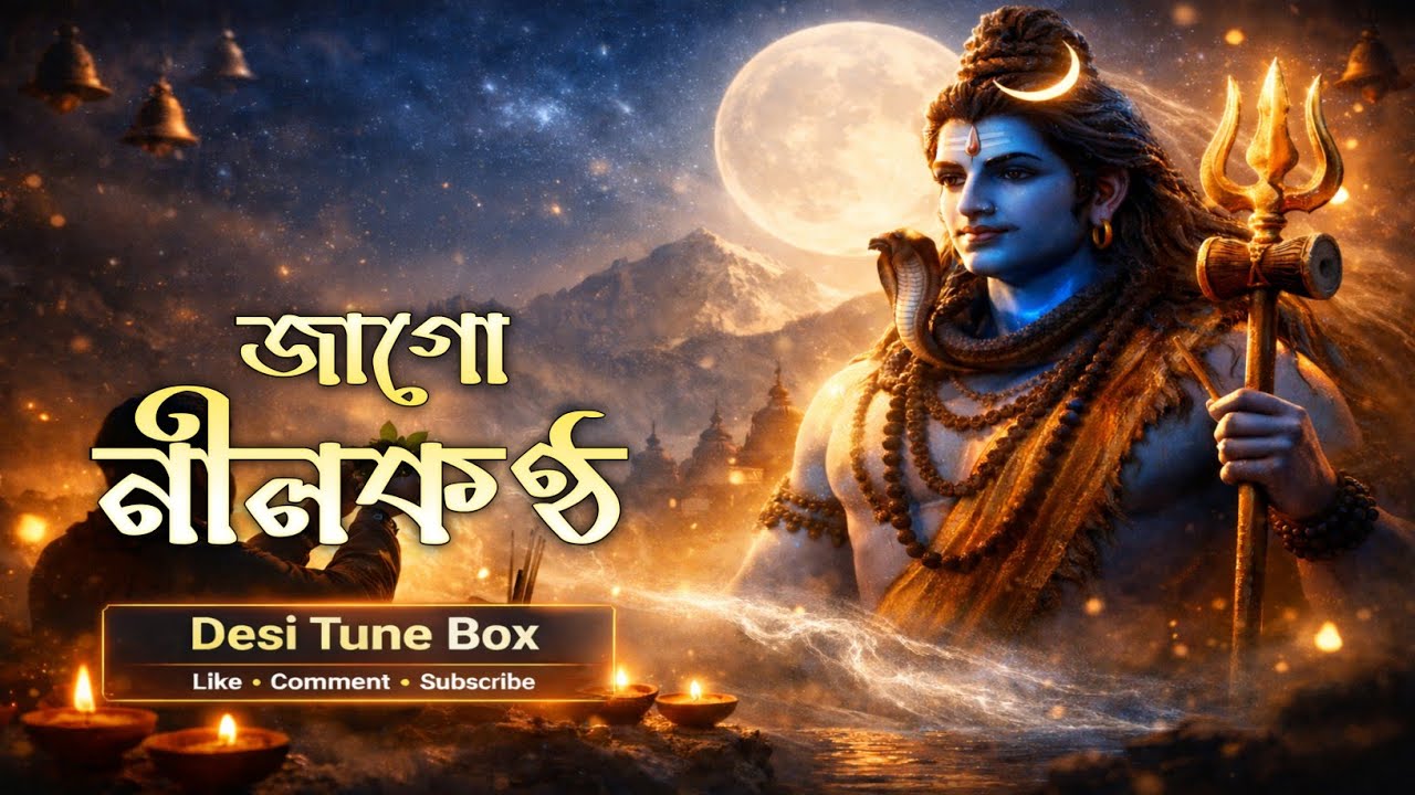 জাগো নীলকণ্ঠ | Mahadev Bhakti Song 2026 | Shivratri Special Song | Om Namah Shivaya | @tunebox4i 