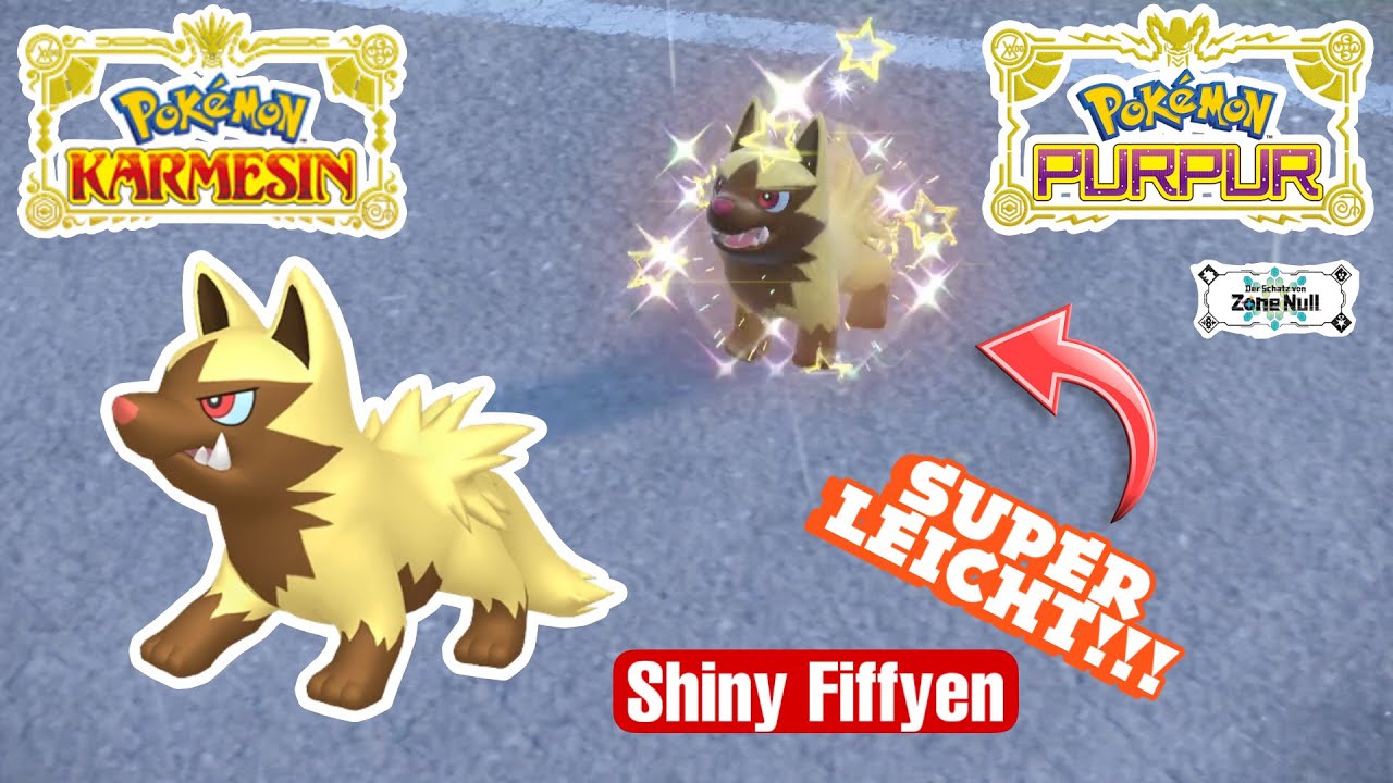 So fangt ihr LEICHT *Shiny* Fiffyen in Pokemon Karmesin & Purpur