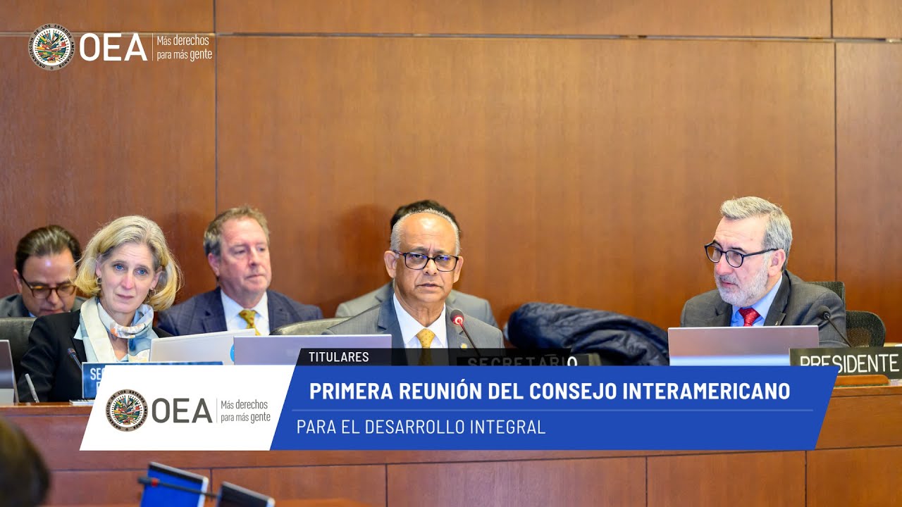 OEA News: Primera reunión del CIDI. 2 de febrero de 2026.