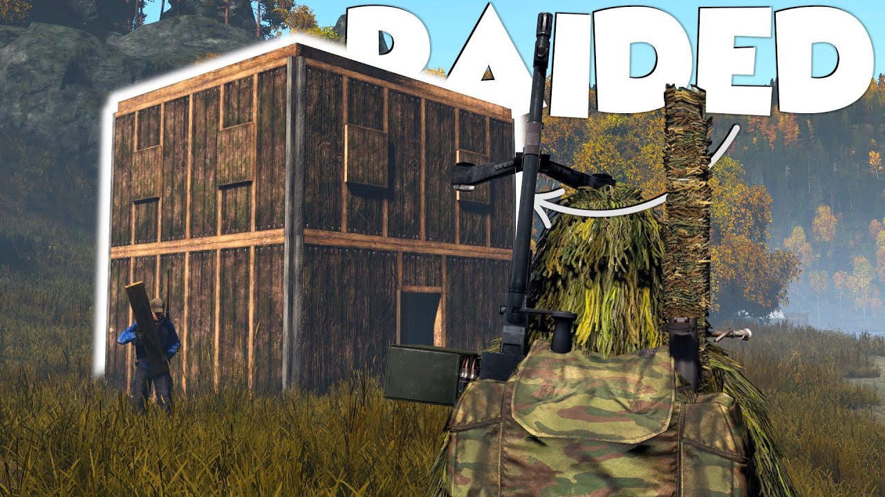 DayZ - DEFENDING My New Base From RAIDERS! Se4 Ep5