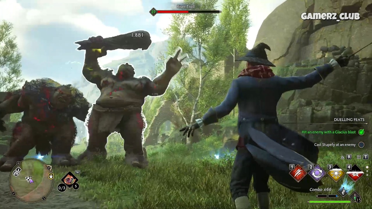 I Threw a Troll at Another Troll! | Hogwarts Legacy Combat Glitch