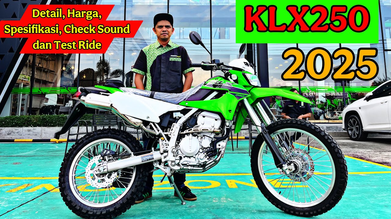 terbaru, KLX250 Langsung Sold Out ! Spesifikasi, Harga, Check Sound dan Test Ride