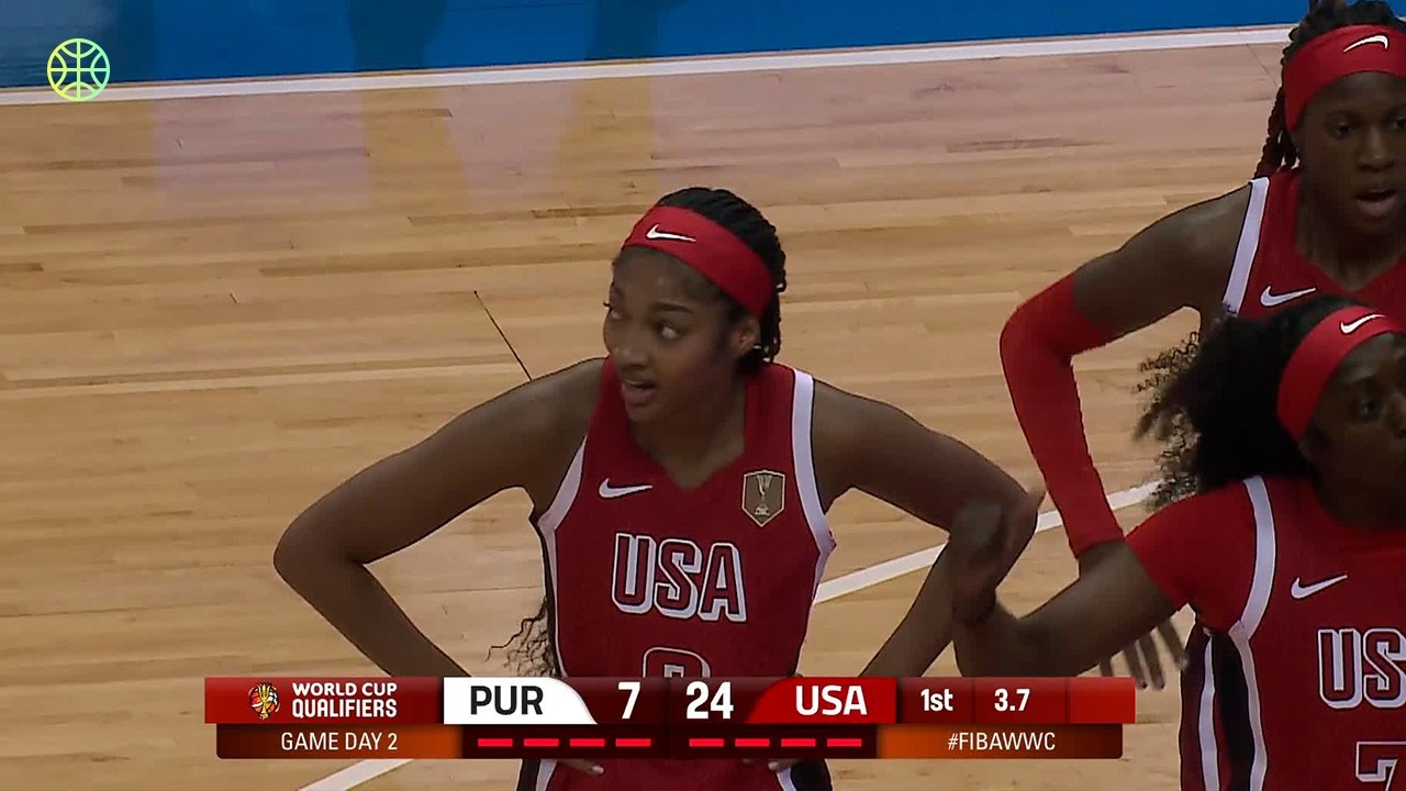 Angel Reese PUTS UP NUMBERS in FIBA | #FIBAWWC