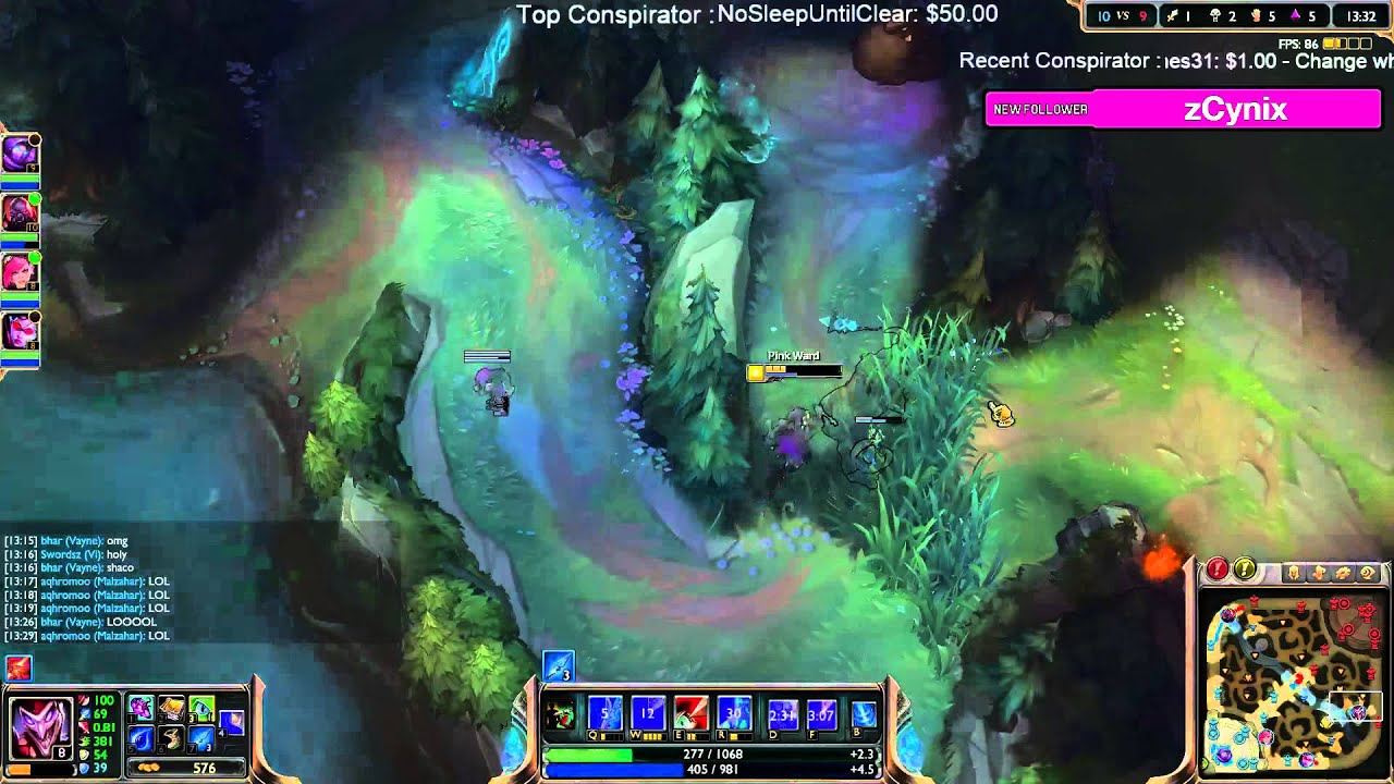 Shaco OUTPLAY Kreygasm