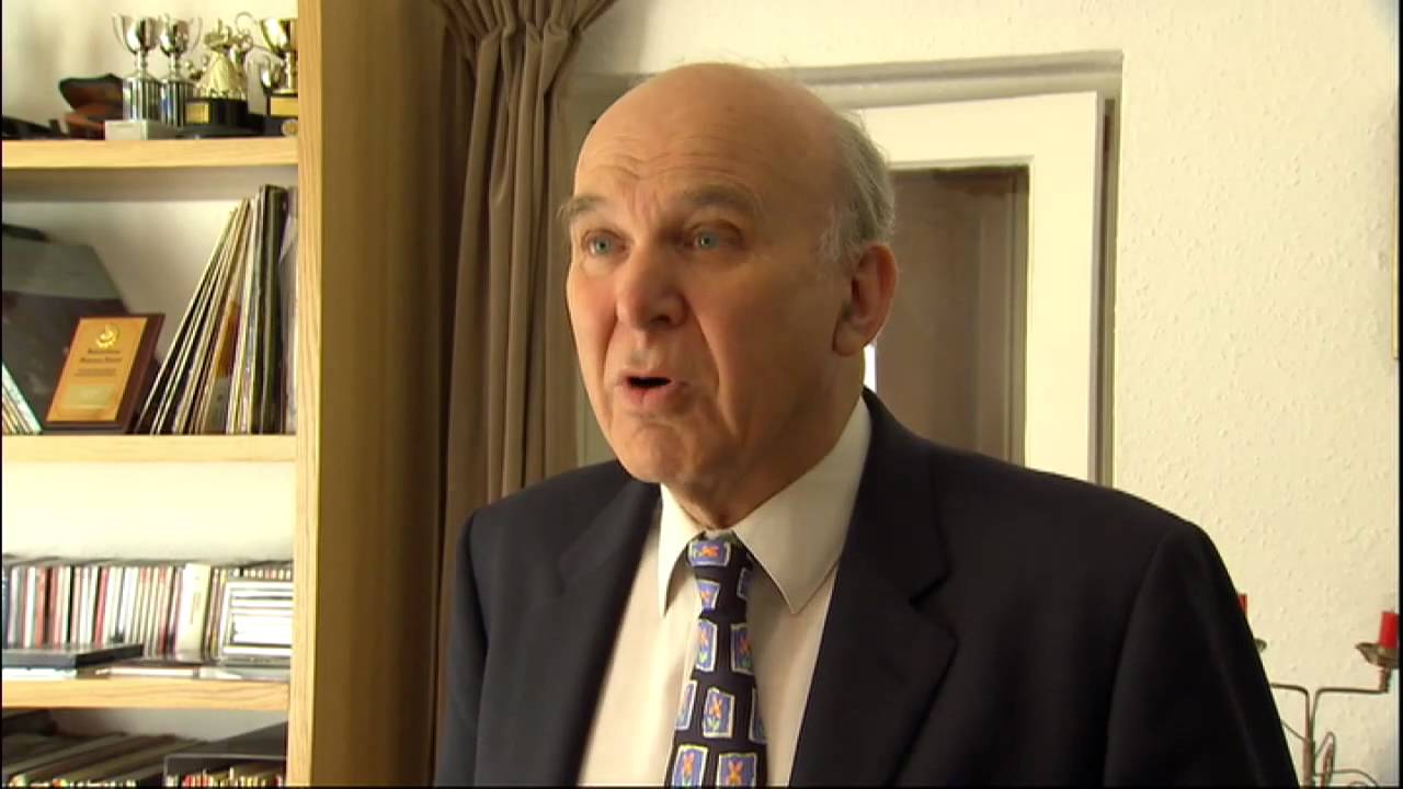 Vince Cable on coalition with Conservatives