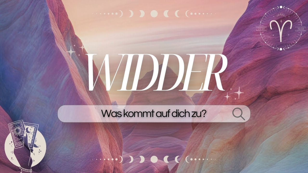 WIDDER I Missverstanden? Die Wahrheit sieht anders aus I März 2025