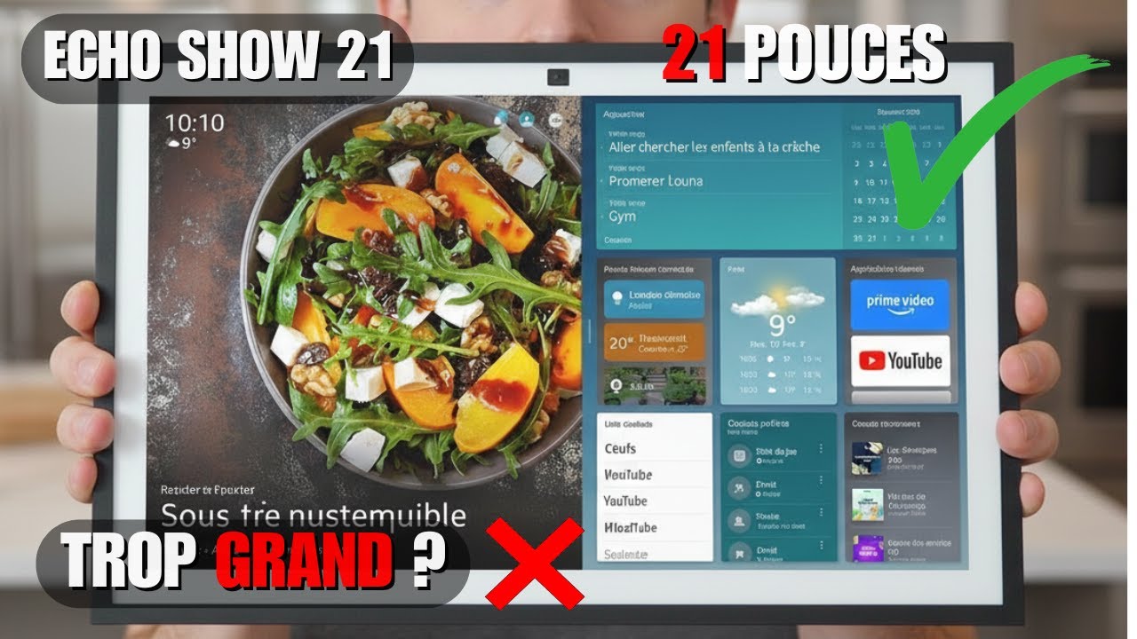 Amazon Echo Show 21 : 4 Choses que vous DEVEZ savoir avant d'acheter ?! Pas un gadget ! (2026)