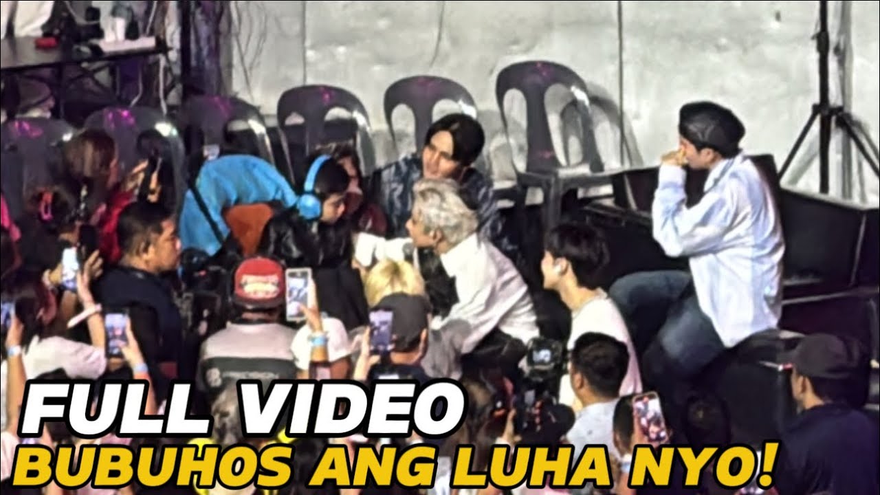 [FULL] 🔴 SB19 BUMUHOS ANG LUHA SA ISANG A’TIN FAN ‼️ STELL, NAGING EMOSYONAL