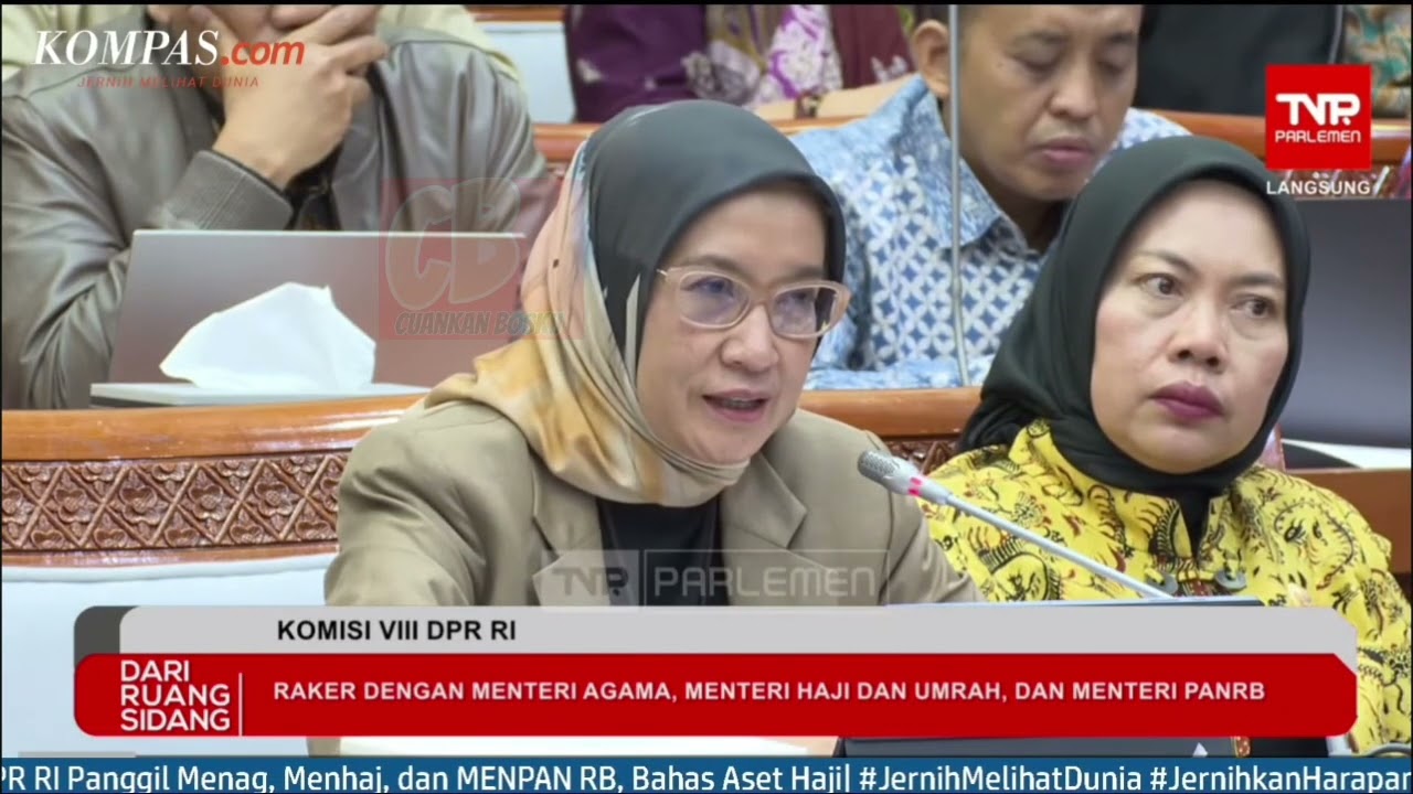RAKER KOMISI VIII DPR RI DENGAN MENAG,MENHAJ, MENPAN RB SERTA PELUANG GURU SWASTA MENJADI ASN PPPK