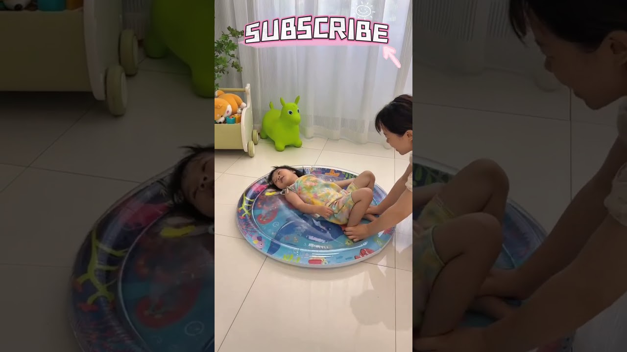 Soft and Supportive Baby Water Play Mat &ndash; Fun and Comfort Combined#toys