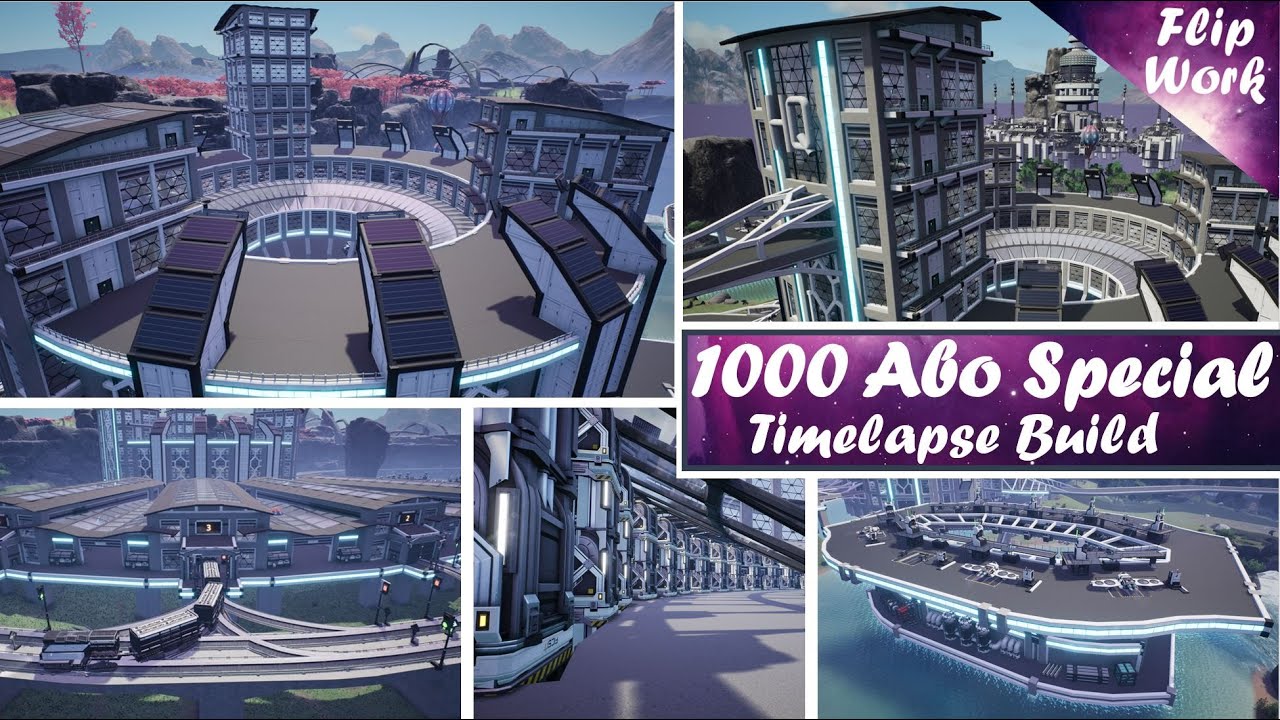 Satisfactory HQ Bau (1000 Abonnenten Special) | Timelapse