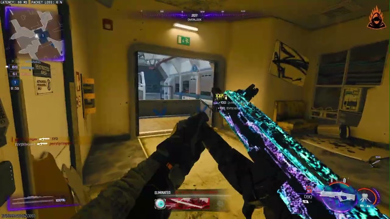 First ranked game  rankplay Hardpoint (call of duty black ope 7)