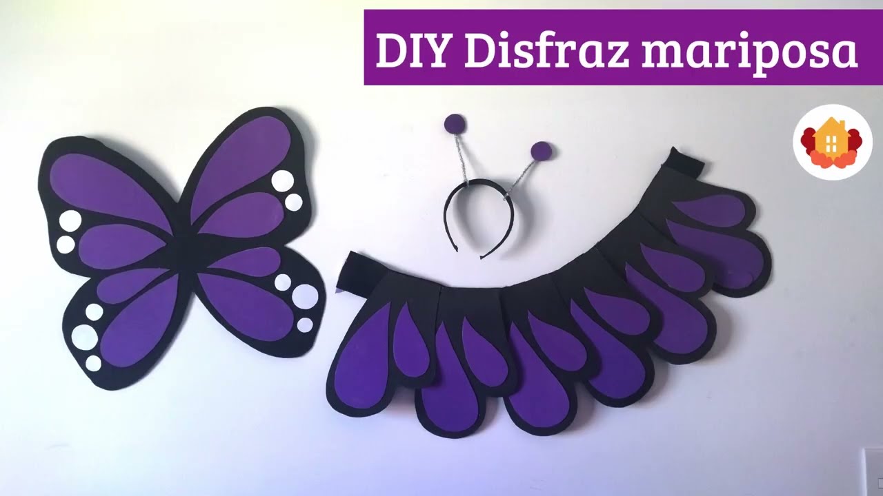 Cómo hacer disfraz de mariposa