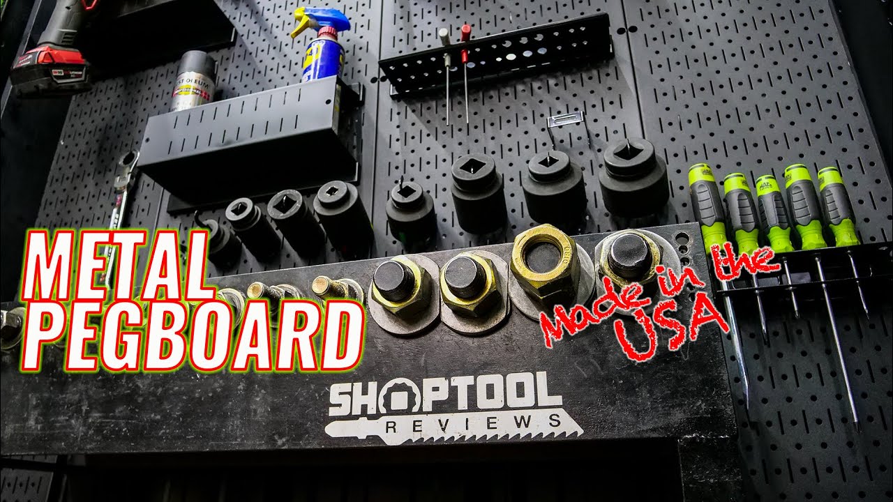 Wall Control Metal Pegboard Video