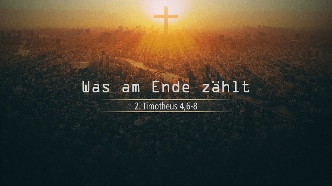 (10/11) Was am Ende zählt