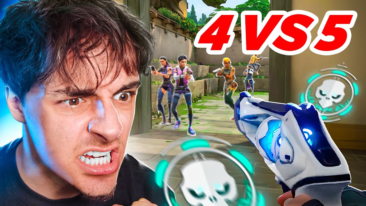 IL QUITTE LA GAME SANS RAISON JE DOIS CARRY EN 4 VS 5
