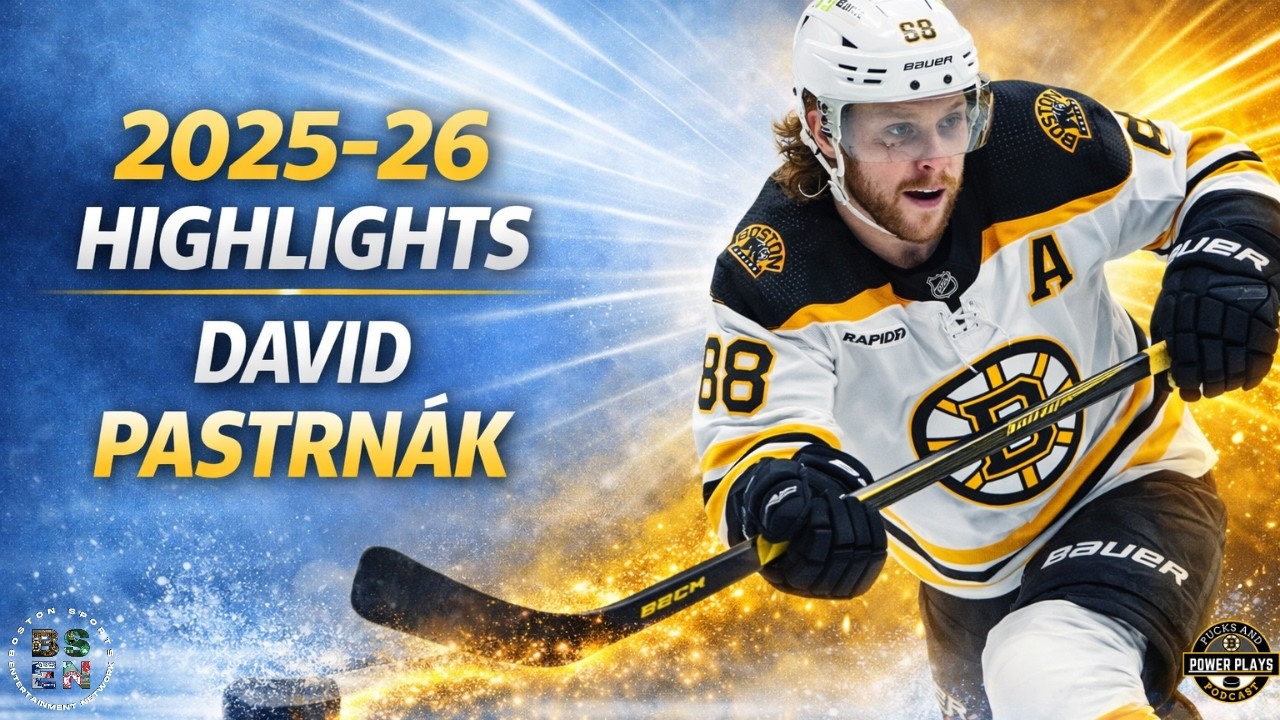 David Pastrnak Bruins 2025-26 Highlights Elite Scoring Season