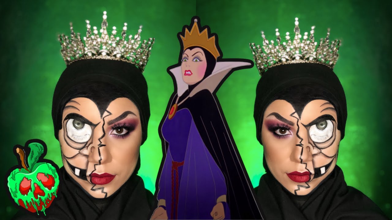 REINA MALVADA DE BLANCA NIEVES - HALLOWEEN MAKEUP VILLANA DE DISNEY