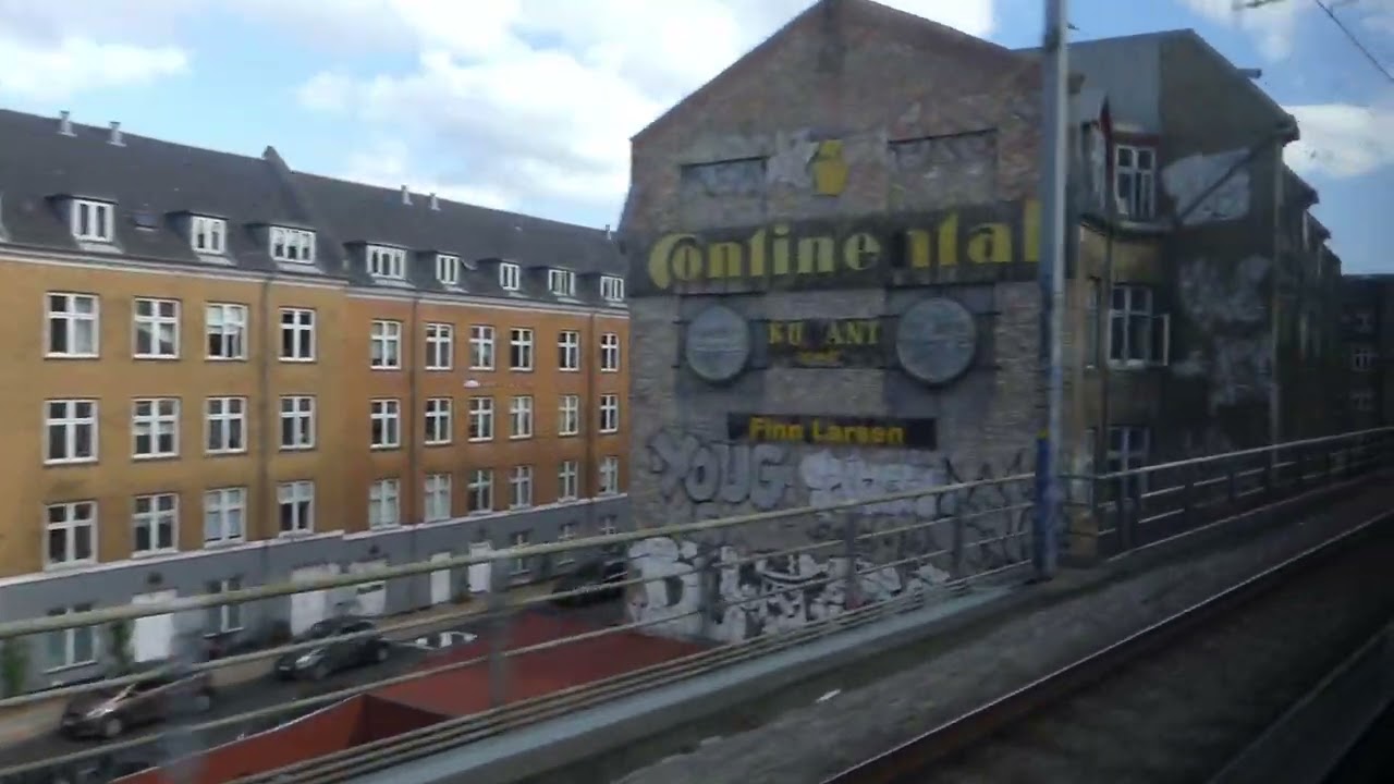 Mit dem S-tog um Kopenhagen herum: Mitfahrt in der Linie F von Hellerup nach Ny Ellebjerg