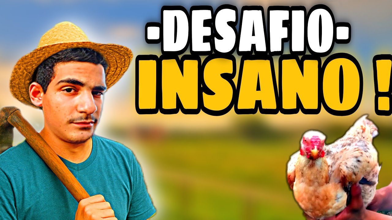 um dia na RO&Ccedil;A | desafio INSANO !