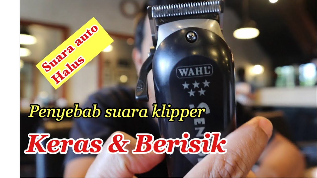 CARA MENGATASI SUARA CLIPPER YANG KERAS, WAHL SENIOR CORDLESS #barbervlog04