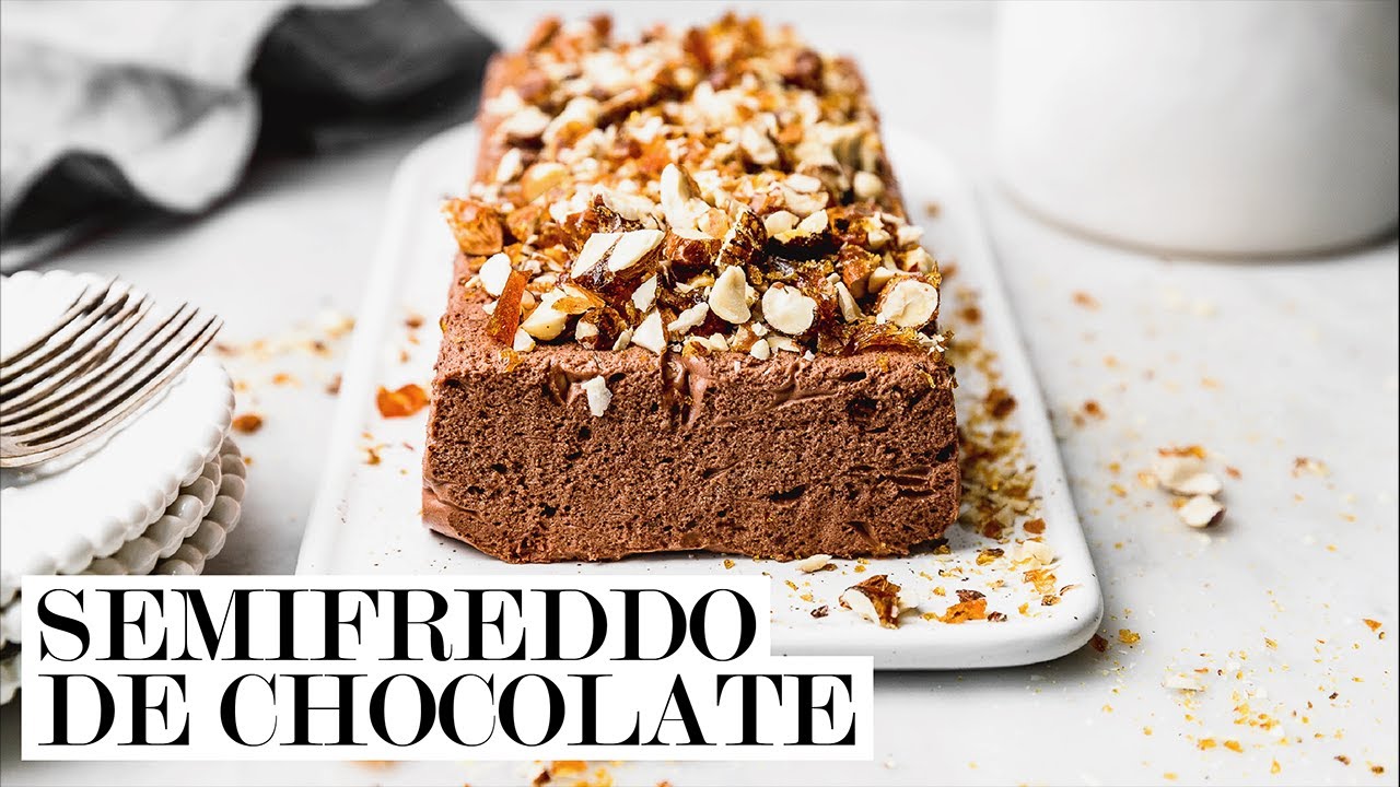 Semifreddo de chocolate y praliné | Cravings Journal español