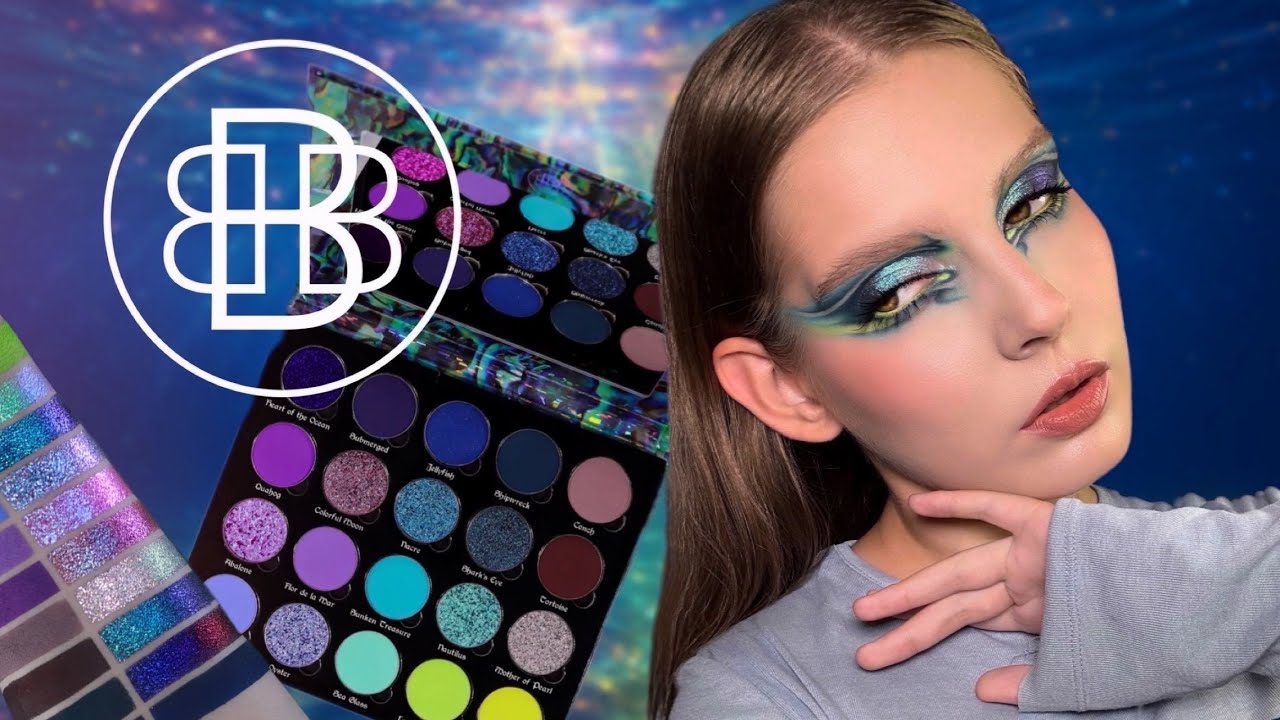 BellaBeauteBar – Ocean Jewel 💎 | 4 макияжа и обзор инди-палетки 